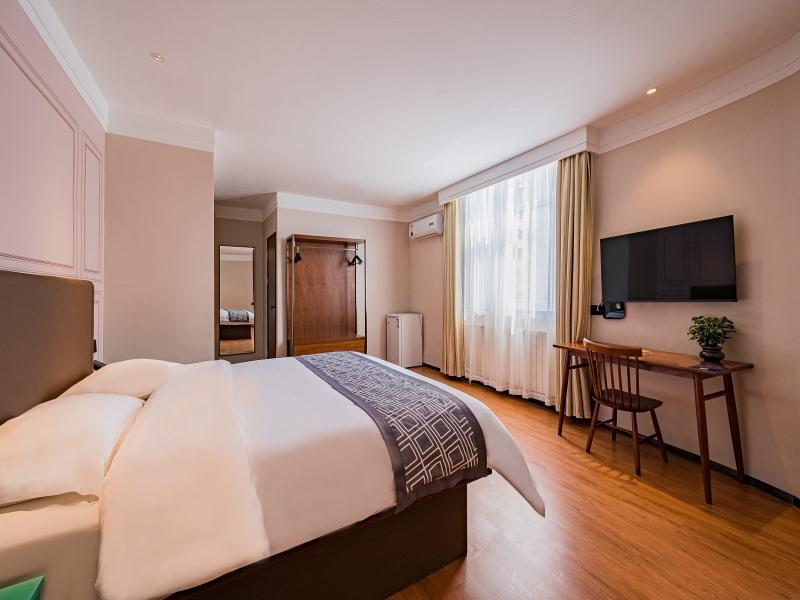 Greentree Inn Beijing Guangming Bridge Express Apartment Hotel Extérieur photo
